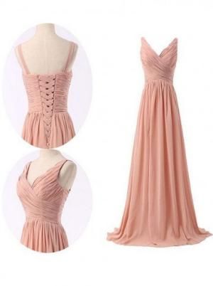 lace up bridesmaid dress