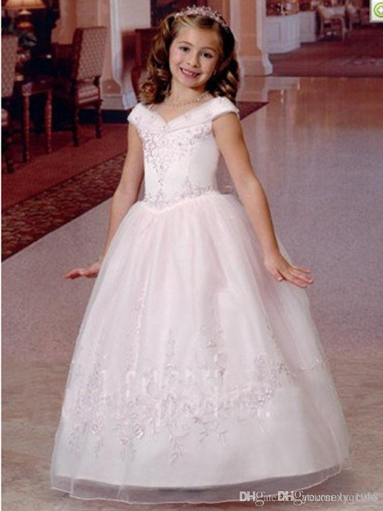 ivory first communion dress