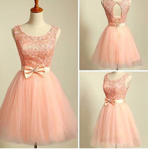 Blush Cocktail Dresses Evening