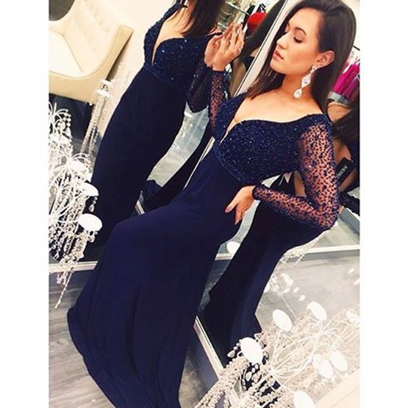 Navy Blue Dressy Dresses