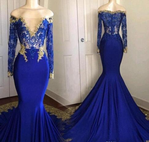 blue and gold prom