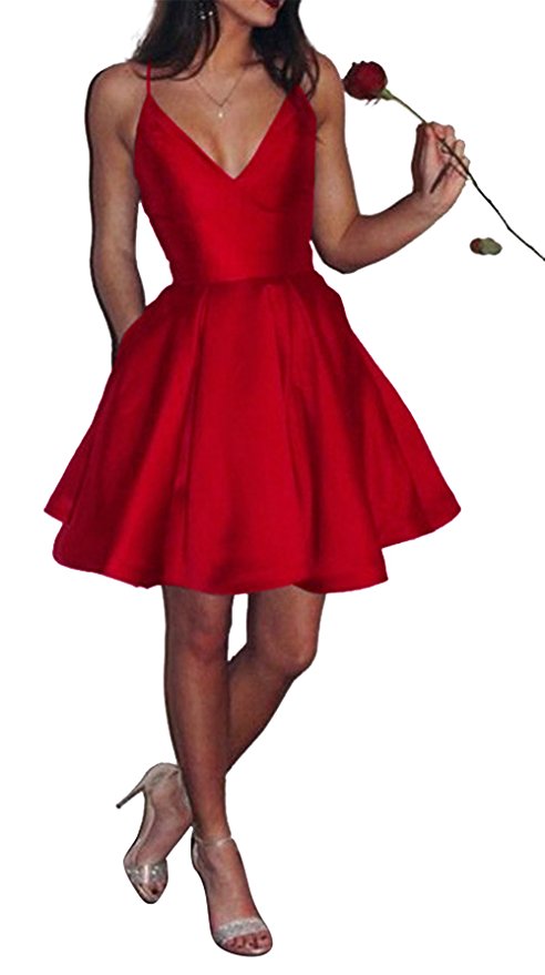 red dresses for juniors