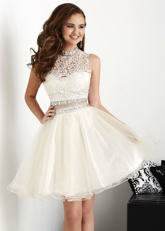 white corset prom dress